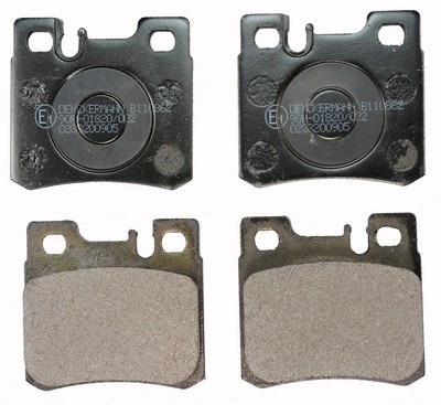 Rear DENCKERMANN B110862 Brake Pad Set, disc brake for MERCEDES-BENZ