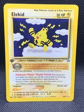 Pokemon TCG Elekid 22/111 1st Edition Neo Genesis on eBay