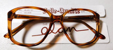 Vintage ELAN 513 Brown 52/18 Plastic Eyeglass Frame New Old Stock 382