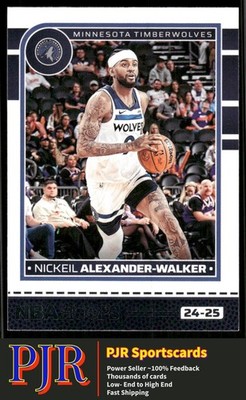 Nickeil Alexander-Walker 2024-25 Hoops #198 Minnesota Timberwolves