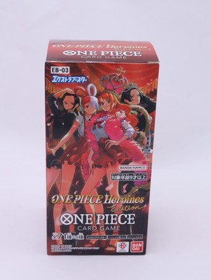 2025 ONE PIECE Card Game Booster Box EB-03 Heroines Edition