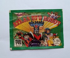 BUSTINA FIGURINE ATLAS UFO ROBOT GOLDRAKE 1978 ED. EDIERRE SIGILLATA