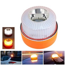 LED Round Warning Flashing Strobe Beacon Emergency Light Lamp Truck