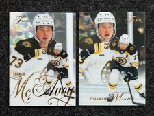 2025-26 UD Flair Hockey Charlie McAvoy #8 Retro Variant /93 Boston Bruins