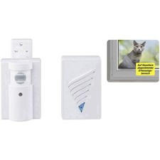 Funkgong Komplett-Set für Haustiere, mit Bewegungsmelder Heidemann 70829 HX Pet