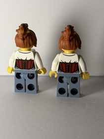 LOT OF 2 LEGO Monster Fighters Ann Lee minifigure 9462 9467 mof002