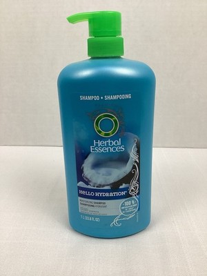 Herbal Essences Hello Hydration Moisturizing Shampoo, 1 Liter, NOS