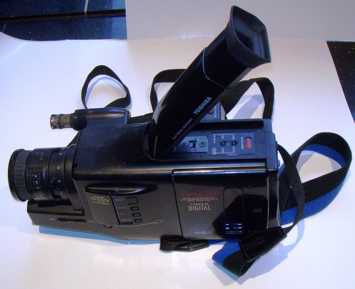 Vintage Toshiba A1-420P Video Camera (Second-Hand) Untested TV