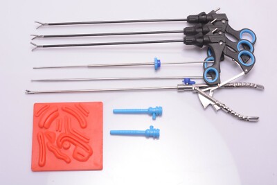 Laparoscopic Basic Training Kit 6 Basic Instrument Endoscopy Surgical Instrument