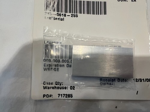 New Bombardier wedge  P/N  215-0618-255