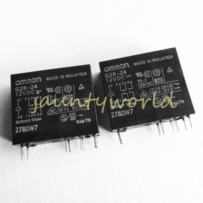 5PCS G2R-24 12VDC Relay #F7
