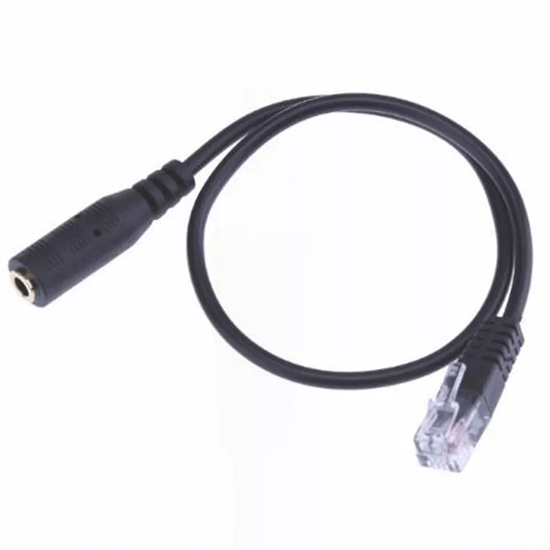 Headset Buddy 3.5mm Smartphone Headset To RJ9 Phone Adapter Cable