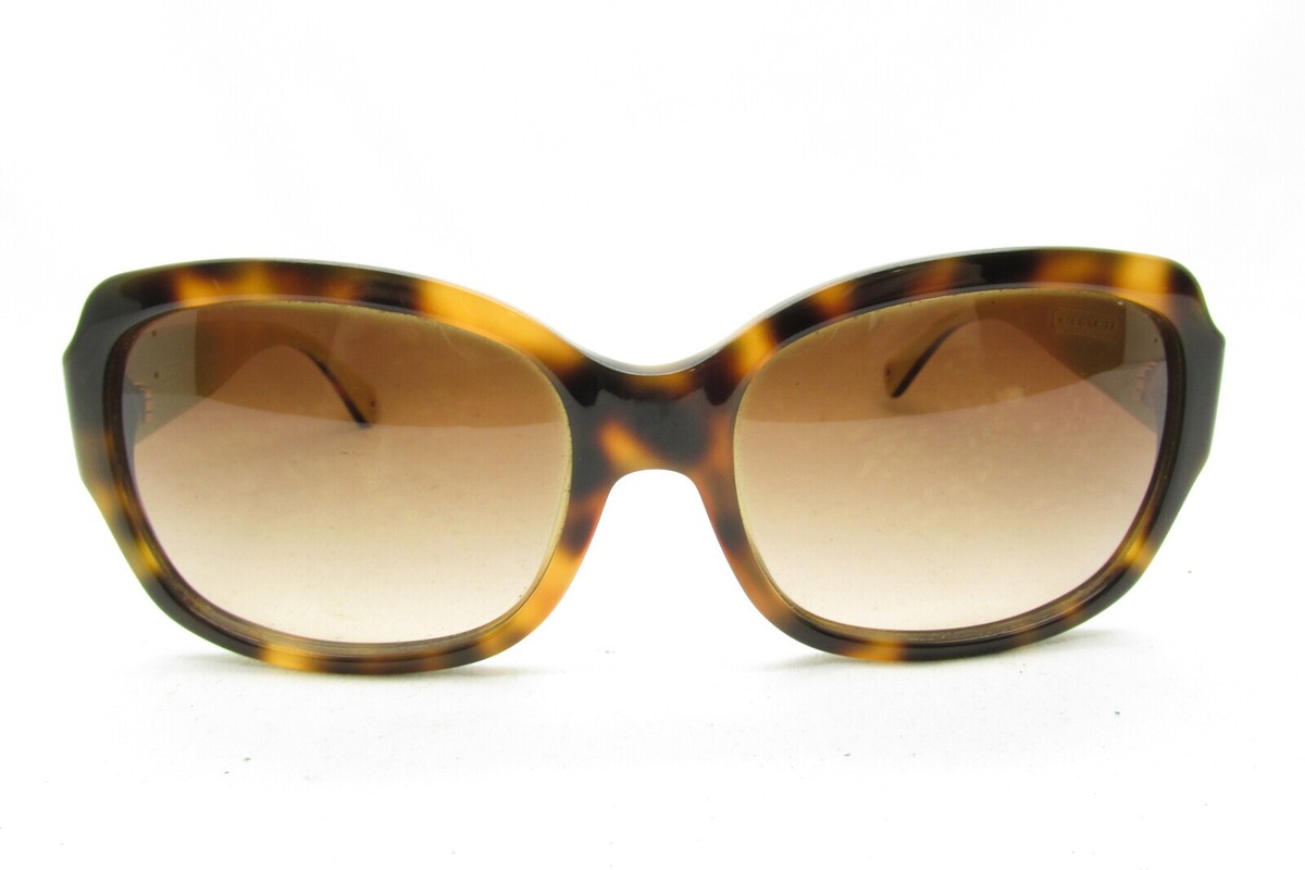 COACH EMMA TORTOISE DESIGNER HC8001 5052/13 L001 SUNGLASSES 