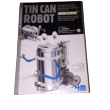Tin Can Robot DIY Kit Kids Lab Mechanic Construction Robotic 4M Educational Toy