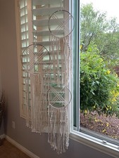 Macrame Dream Catchers, Set Of 3