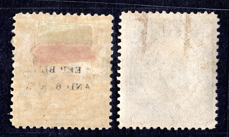 US CANAL ZONE 1920-1921 SC. #54 & 57 TWO KEY VALUES OF SETS MINT HINGED - Image 2 of 2