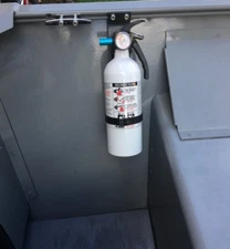 Tracker Boats Guide V-14 Versatrack Fire Extinguisher Mount  Accessories USA