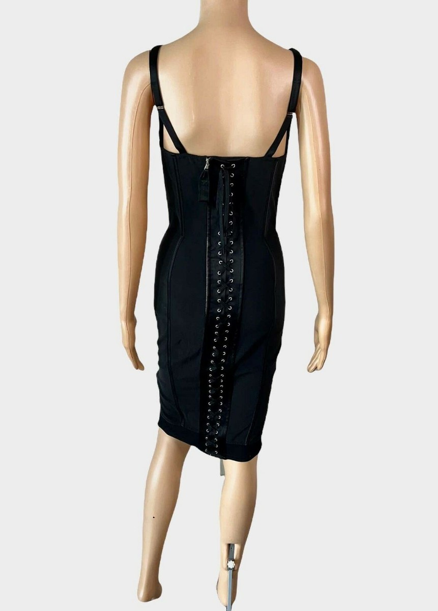 gaultier corset dress Jean Paul Gaultier Corset Dress White