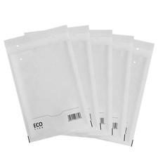 Luftpolstertaschen "ECO-LINE" Wei&szlig; Luftpolsterumschl&auml;ge Versand Polsterumschl&auml;ge