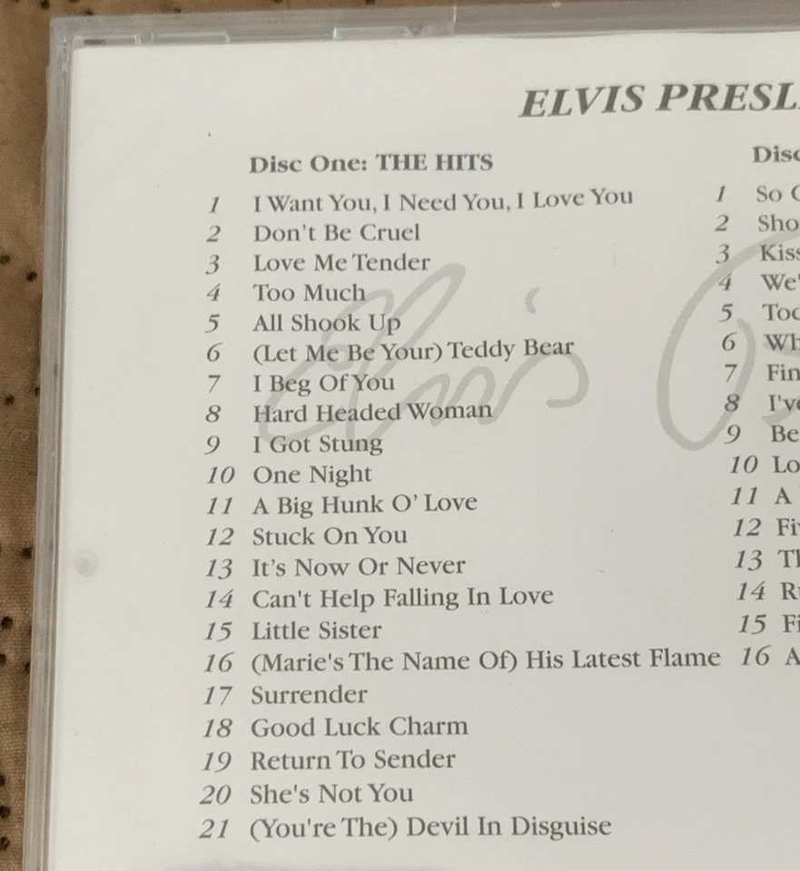 ELVIS PRESLEY A Cherry Lane  Sampler promo sampler 2CD RARE New Sealed - Image 4 of 4