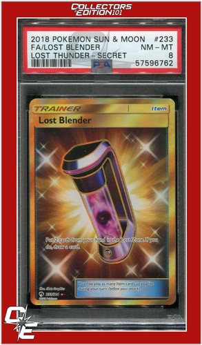 Lost Blender graded PSA 8 for sale on eBay
