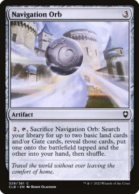MTG Navigation Orb (329/1080) Commander Legends Battle for Baldur's Gate LP