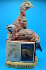 Vintage "Wild Turkey"  Austin Nichols Liquor Decanter Lore Series #2 1981 Empty
