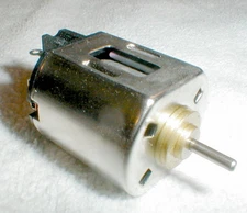 Chrome 36D Mabuchi Motor Long Shaft Special Made Cox 1960s Vintage Slot Car NOS