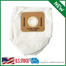 Filtros Atrix HEPA para mochila a vácuo, pacote com 10, branco