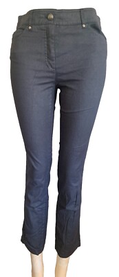 GERRY WEBER Elegant stretch grey trousers 30''W x 27'' L   RRP: £115