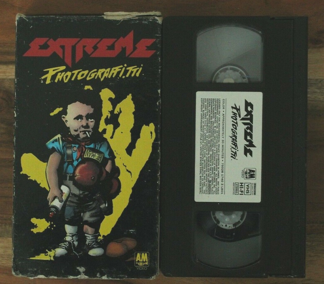 Extreme: Photograffitti (VHS 1991) Rare** | eBay
