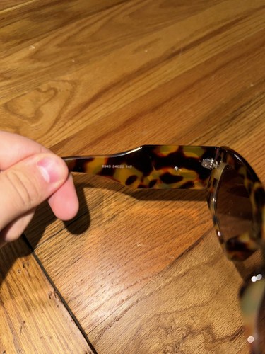 Balenciaga Leopard Square Tinted Women's Sunglasses - Picture 7 of 8