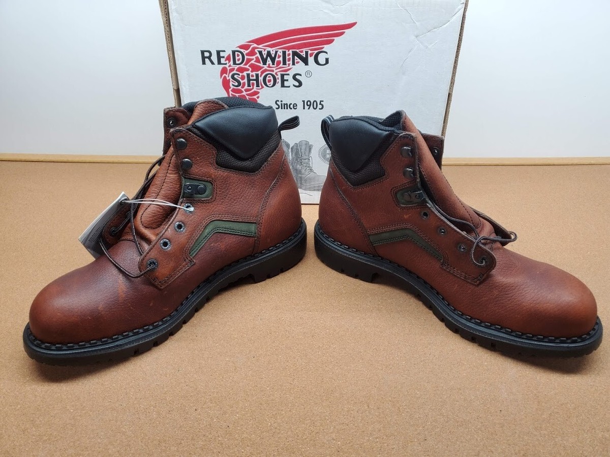 Mens Red Wing 2226 Brown Leather Safety 6