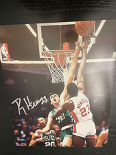 Nets Roy Hinson signed 8x10 Photo W/COA