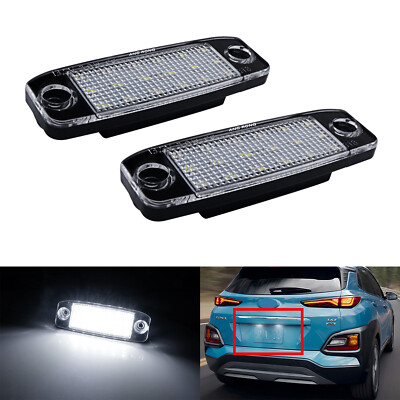 2x Canbus Led Kennzeichenbeleuchtung Lichter für Hyundai Sonata VI 2011-2014