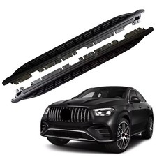 All Black Running Board fits for Mercedes GLE...