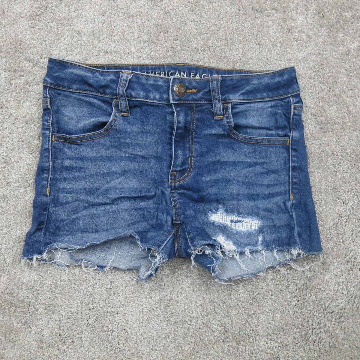 American eagle cut off jean best sale shorts