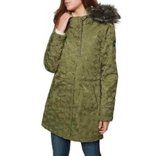 O'neill Womens Pw Frontier Parka Snow Jacket Green Winter Moss Size S Nwt