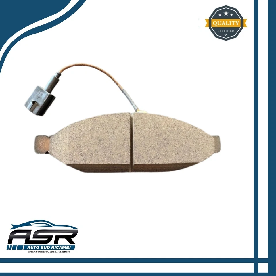 PATTINI PASTIGLIE PASTICCHE FRENO FRENI ANTERIORI FIAT DUCATO MY 2024 - Immagine 2 di 4