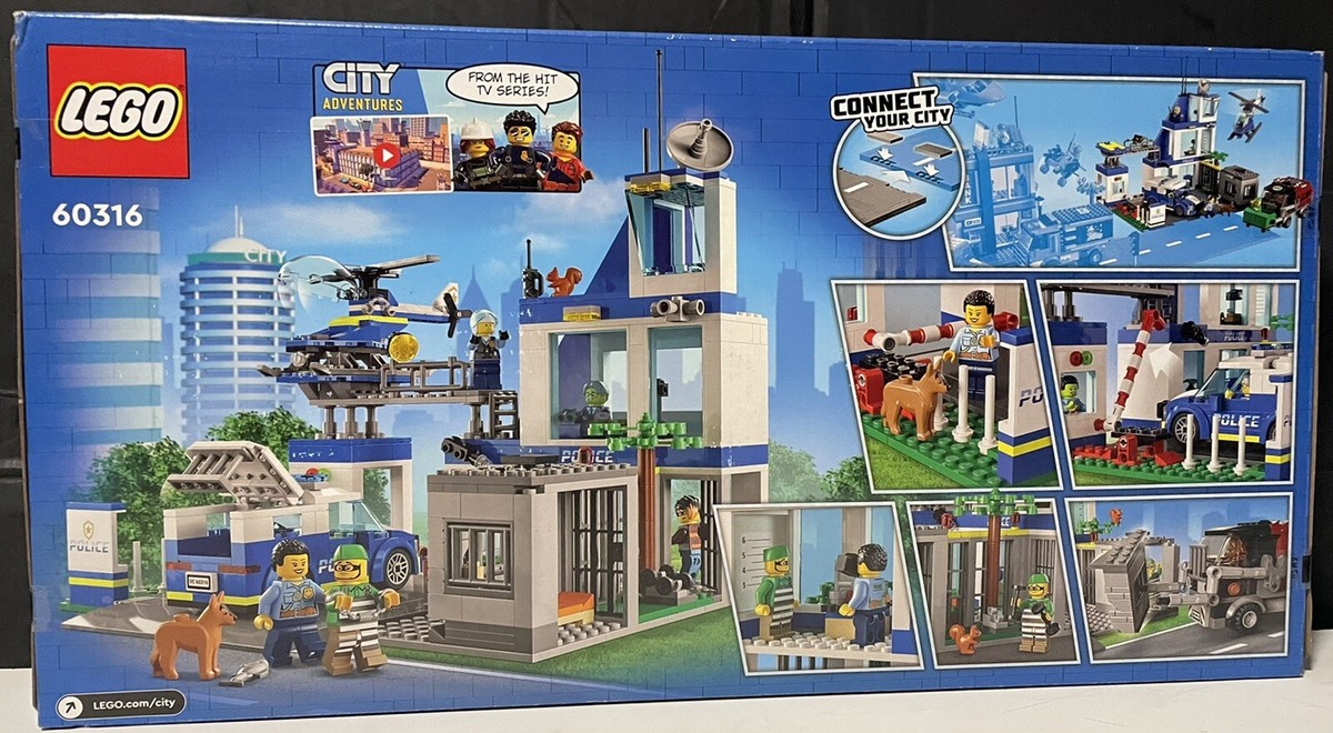 Lego City Police Station Building Set 60316 | eBay