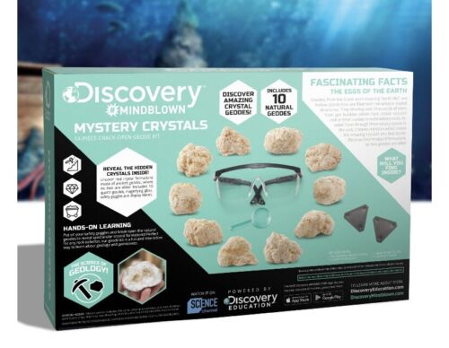 Discovery Kids Juguete Cristales Misteriosos Geoda Kit 14 piezas - Imagen 4 de 8