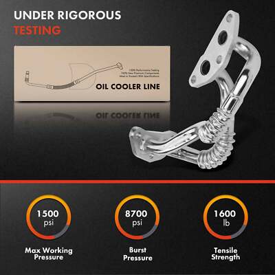 Engine Oil Cooler Hose Line Lower Pipe Assembly With | Ubuy - View #9