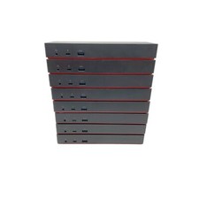 Lenovo ThinkPad Thunderbolt 3 Dock 40AC Lot of 8 Grade C READ 