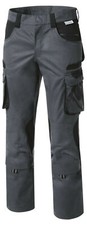 Pionier Workwear TOOLS Spodnie do pasa 5341 Spodnie robocze Spodnie robocze Szare Czarne