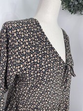 American Eagle Ditsy Floral Babydoll Mini Dress Woman's Size Small NWT