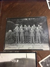 Original WWII Group Photo U.S. Soldiers Ordinance Section Dress Uniforms 5x4  