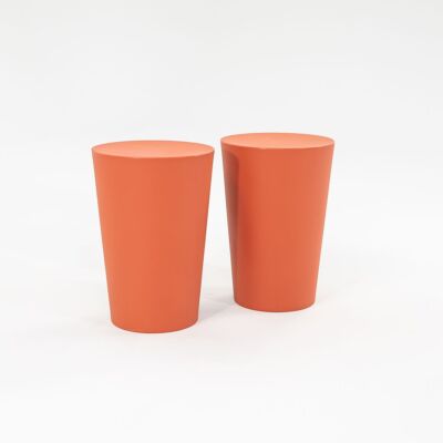 2022 Marcel Wanders for Moooi Container Stool New Antiques Terracotta 3x Avail
