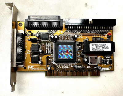 TEKRAM DC-395UW ULTRA WIDE (4073N) SCSI CONTROLLER BOARD