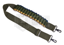 INVADER GEAR GINCHIA TATTICA A 2 PUNTI FUCILI A POMPA CARTUCCERA VERDE SOFTAIR