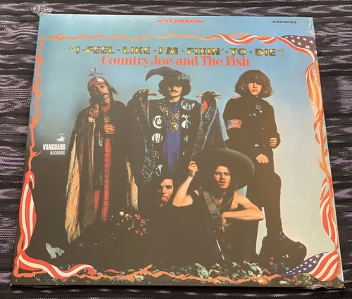 LP Sealed Country Joe And The Fish I Feel Like I'm Fixin' To Die grateful dead